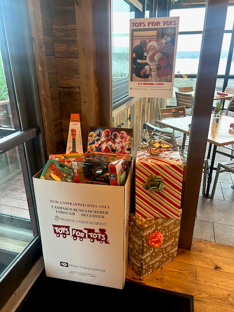Toys for Tots donation Collection