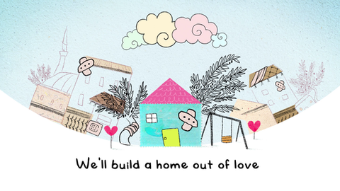 Palestine animation, 2D animation, animated song