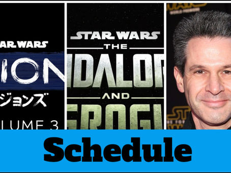 SCHEDULE: Star Wars Multiverse (As of 5/23/2025)