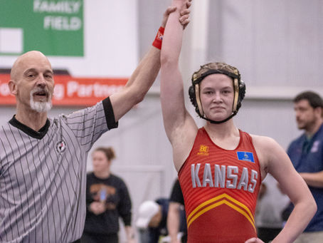 Three Kansas girls place at wrestling nationals