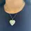 Thumbnail: Silver Locket Heart Pendant Necklace