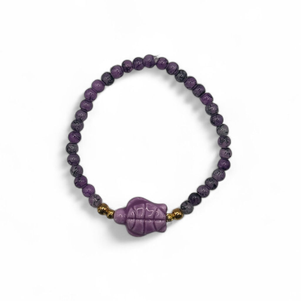 Purple Turtle Bracelet