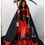 Thumbnail: Santa Muerte, Nuestra Señora de la Santa Muerte AltarStatue 17" red and black