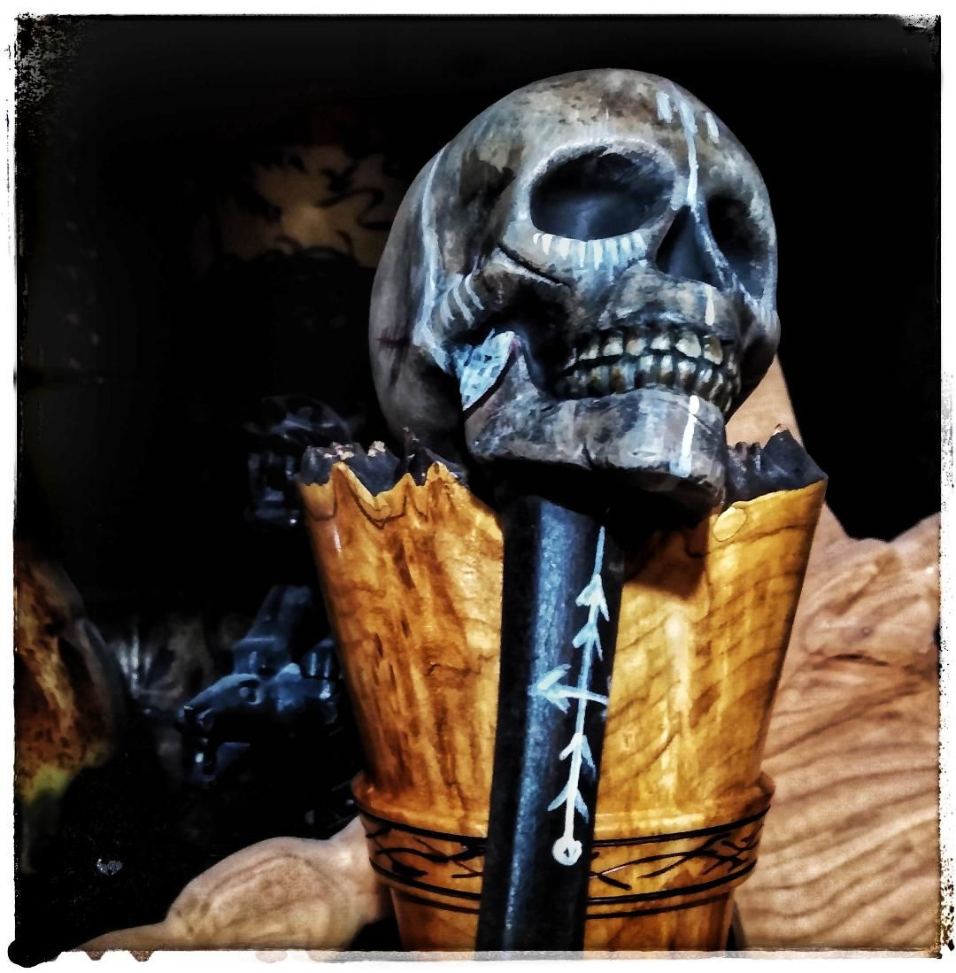 Muertos Bone Fetiche Maraca