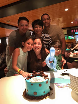 Me with the Gonzalez family