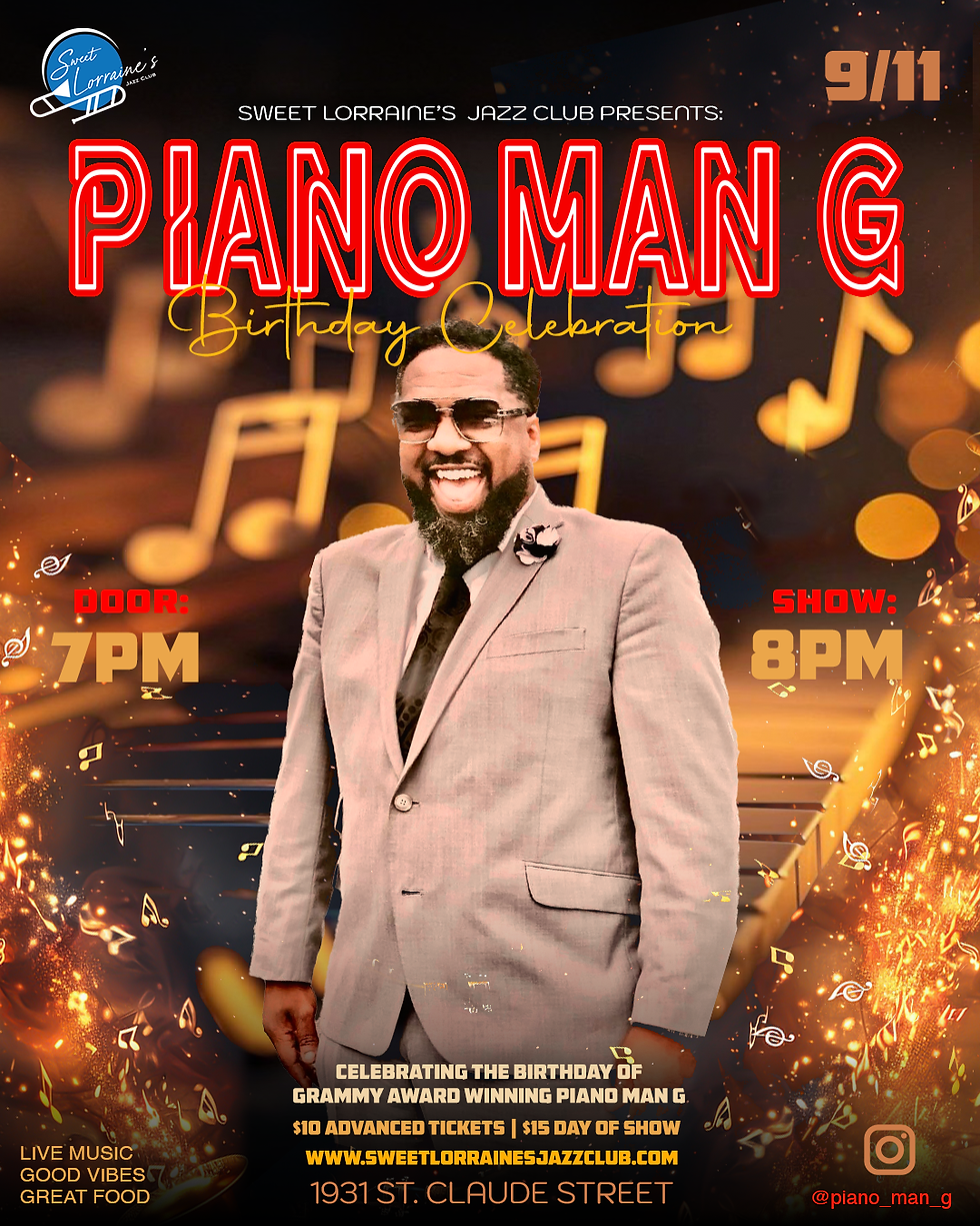 Piano Man G Birthday Celebration 
