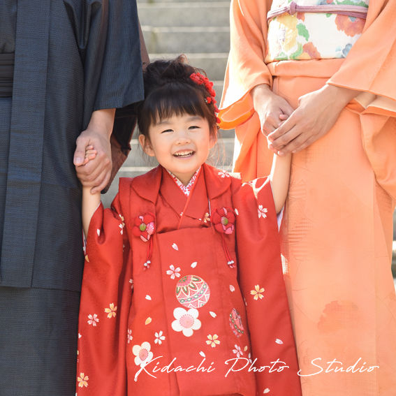 3歳女の子神社