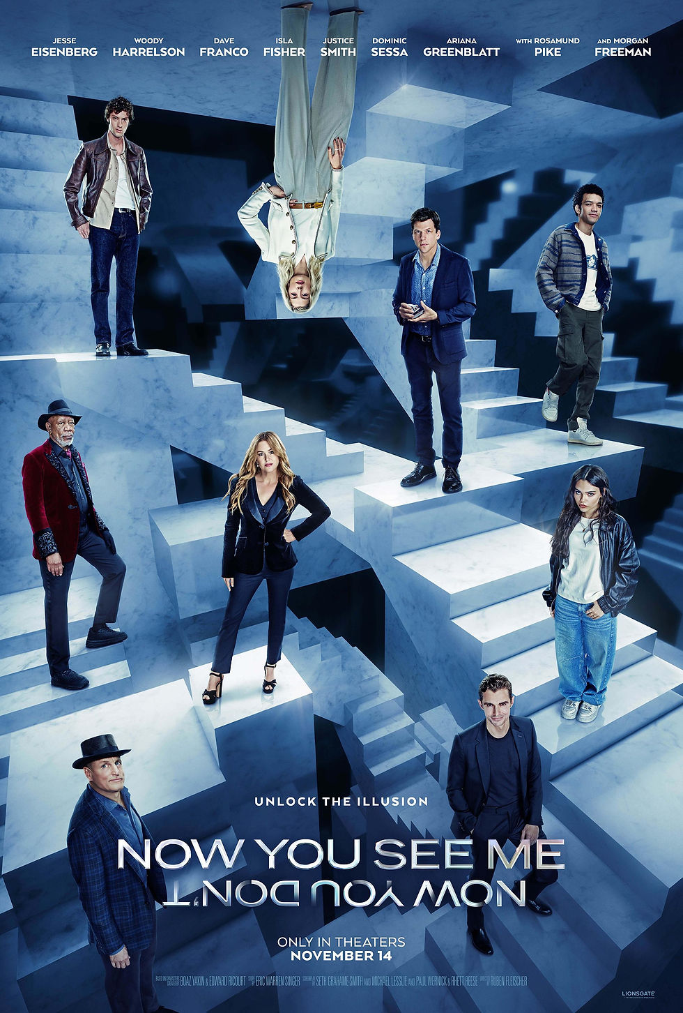 NOW YOU SEE ME, NOW YOU DON'T de Ruben Fleischer (2025),⭐️⭐️⭐️⭐️⭐️