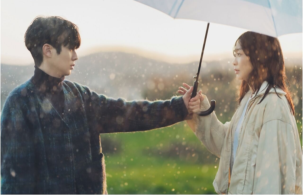 An official still from Our Beloved Summer (Image via SBS).