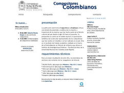 Página de la Semana - Compositores colombianos