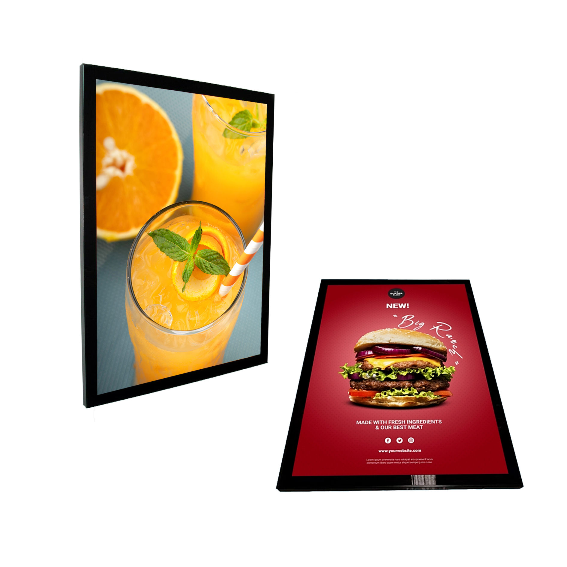 Indoor slim light box