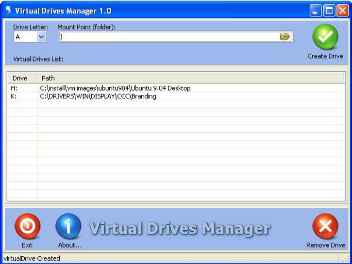 Virtual Drive Manager Crack With Key PC/Windows [2022]