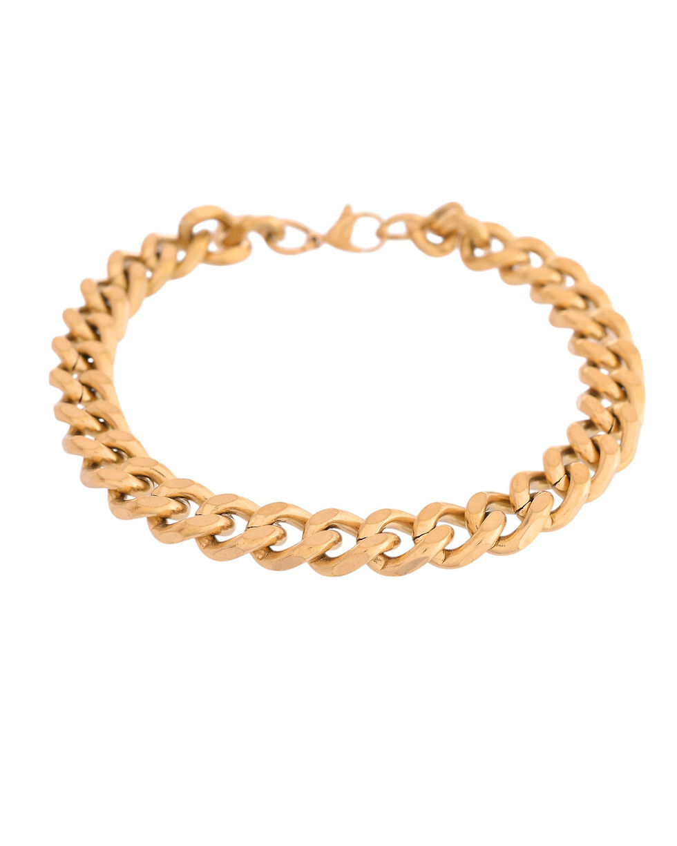 Thumbnail: Stainless Steel Men's Linked Bracelet