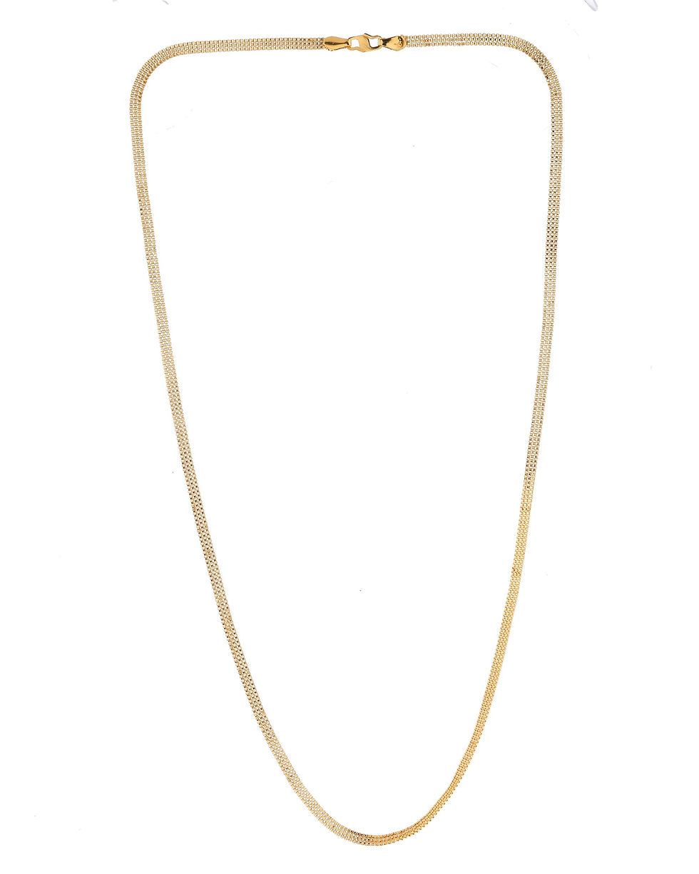 Thumbnail: Gold Plated Designer Box Men Chain