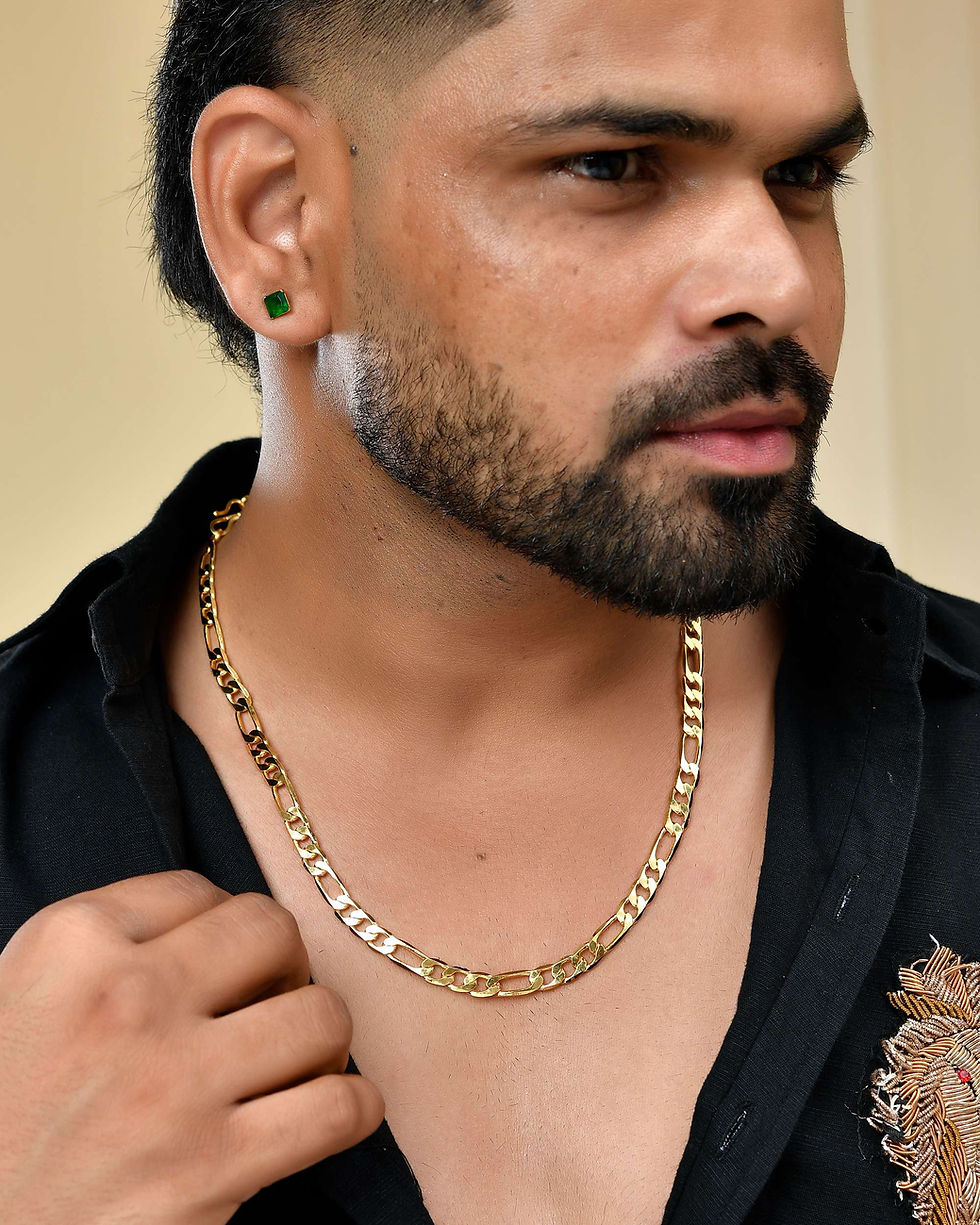 Thumbnail: Gold Plated Designer Chain For Men