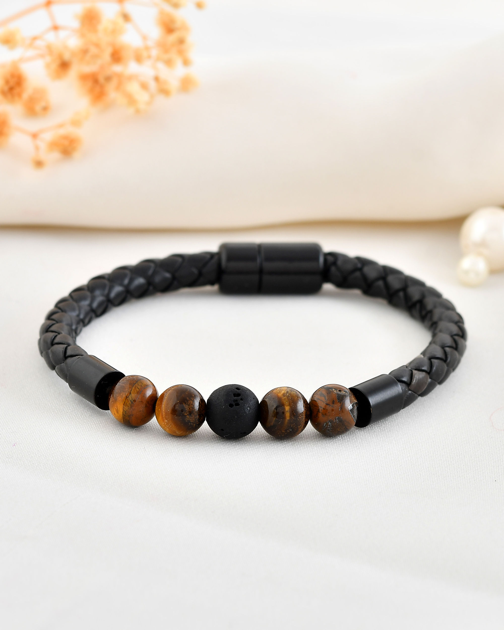 Men Leather Cuff Bracelet