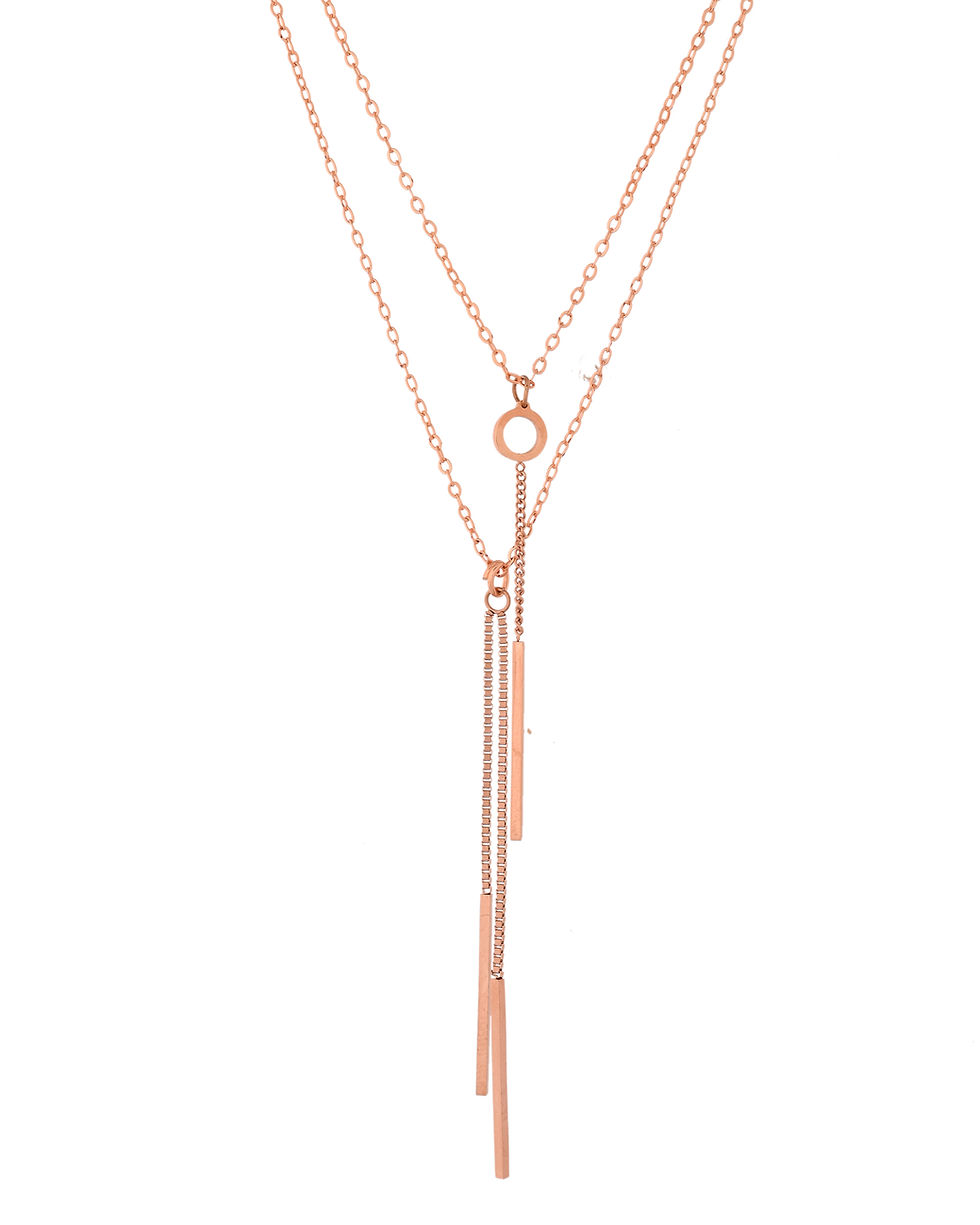 Thumbnail: Gold Plated Multi Layer Designer Chain