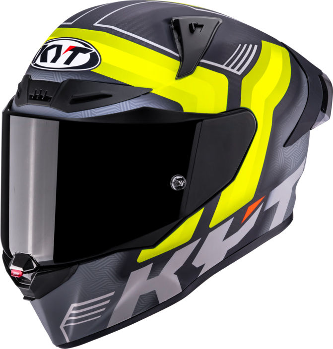 KYT R1R Carbon Accelerator carbon-schwarz-gelb