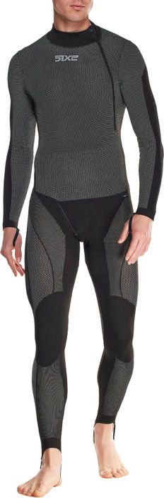 SIX2 Funktionskombi STX HN R V2 Unisex schwarz-carbon