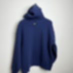 Miniaturbild: 90s Russell Athletic Pique Hoodie M L navy blue USA made Quarter Zip rare