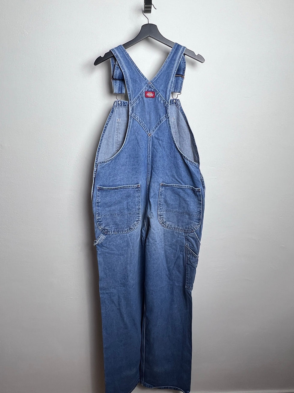 Miniaturbild: Dickies Dungaree M 34x32 blue Denim Workwear Carpenter Overall