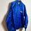 Miniaturbild: Vintage Nylon Jacket L blue Baseball College Bomber Computer 80s 90s Made in USA