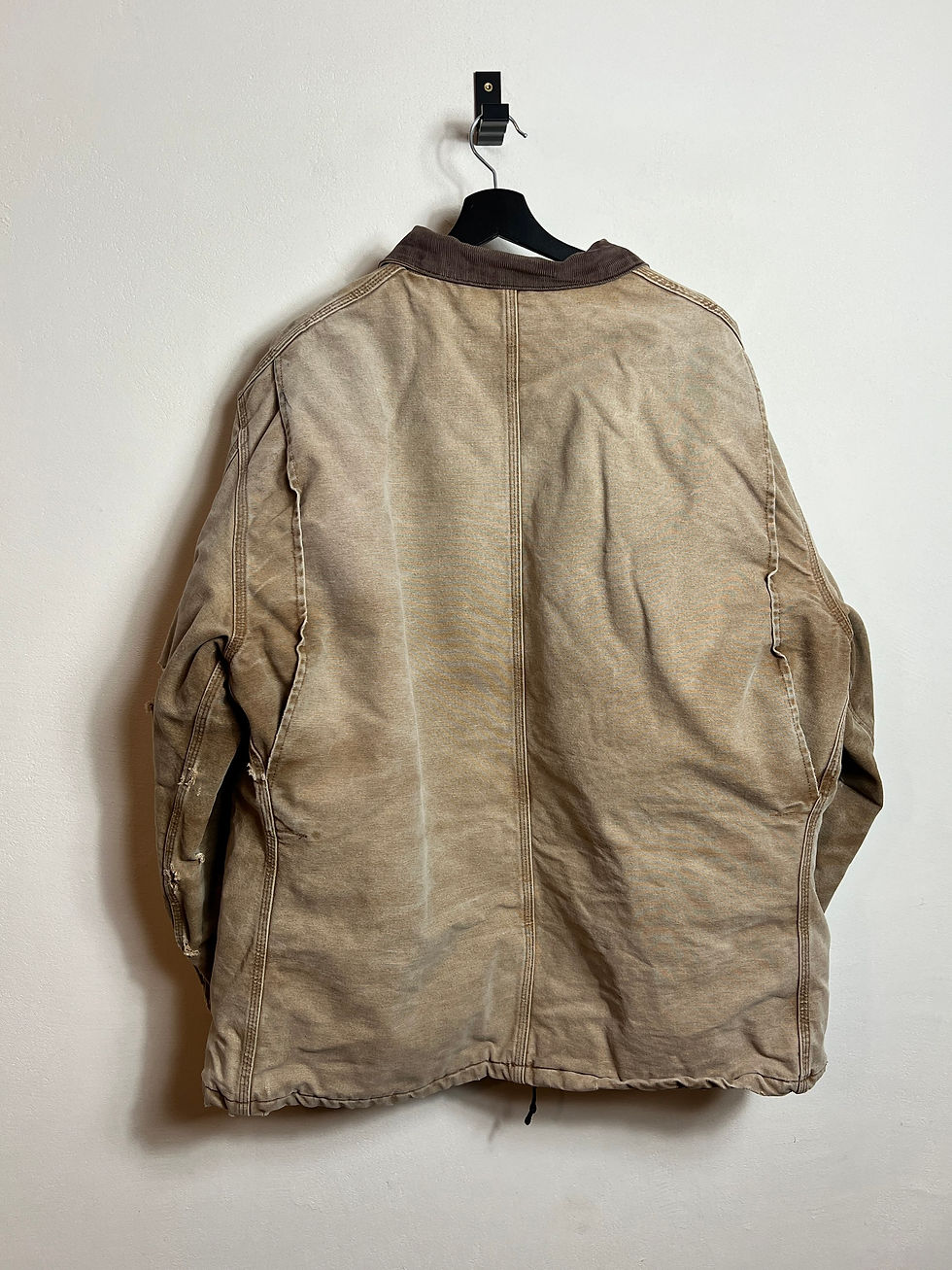 Miniaturbild: Carhartt Arctic Coat XL XXL distressed brown Denim Workwear Jacket