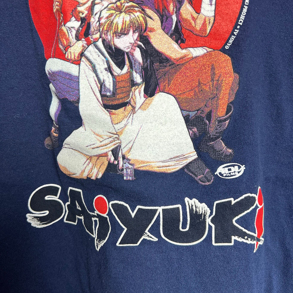 Miniaturbild: Vintage Saiyuki Anime T Shirt L navy blue 2000 Y2K