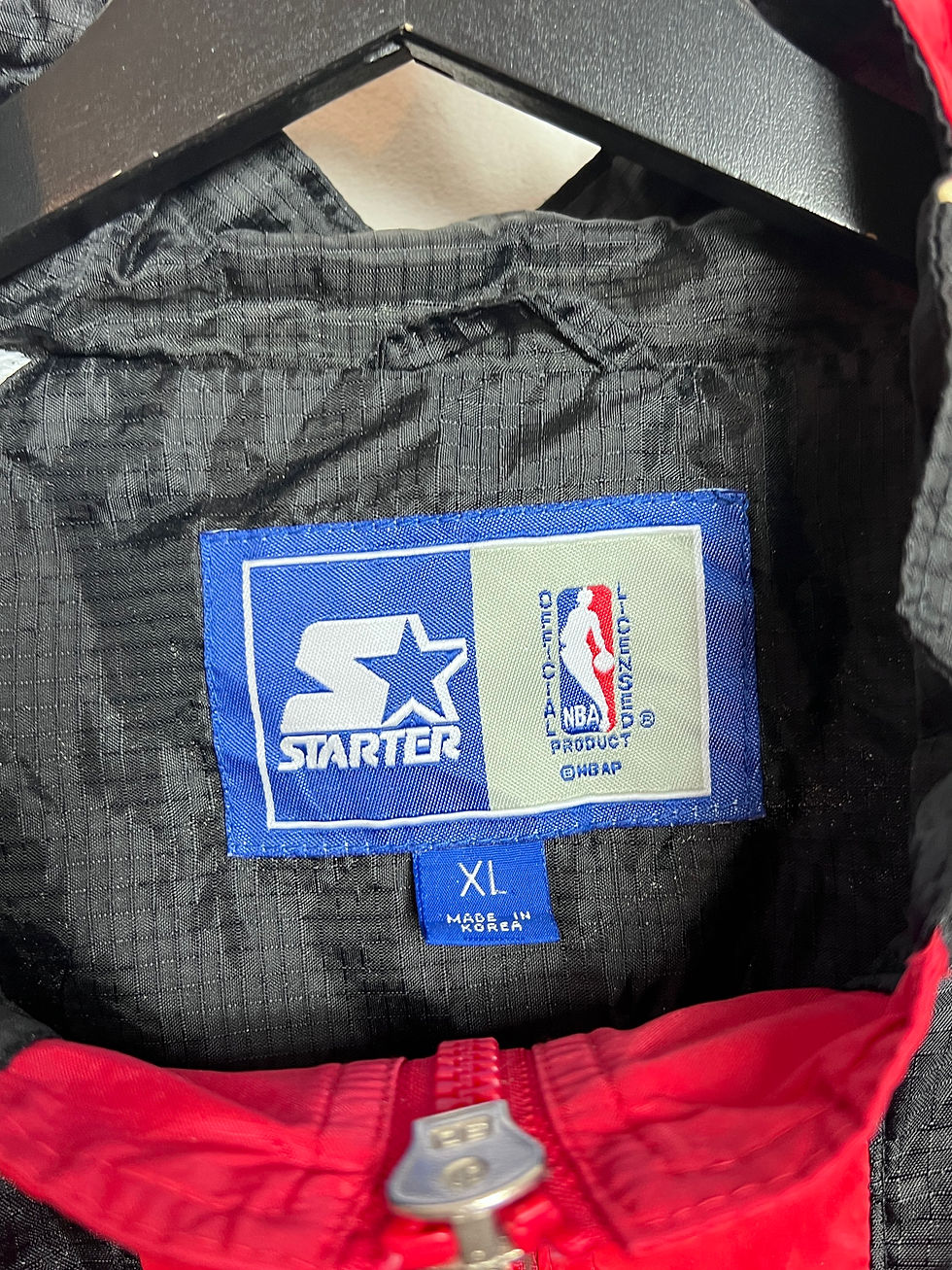 Miniaturbild: Chicago Bulls NBA Starter Jacket XL Bball Heavy Windbreaker
