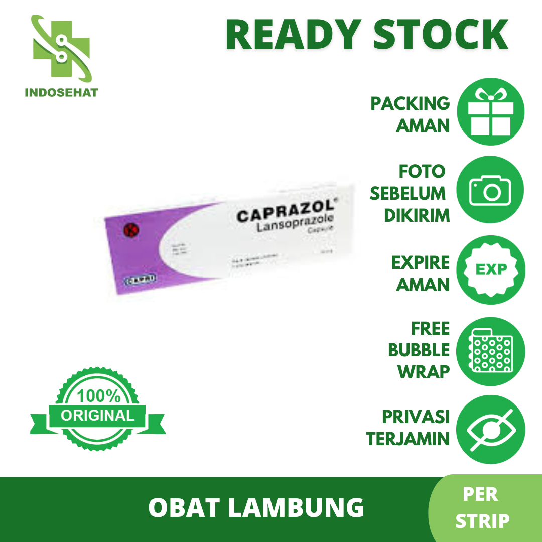CAPRAZOL 30MG @ 10 KAPSUL