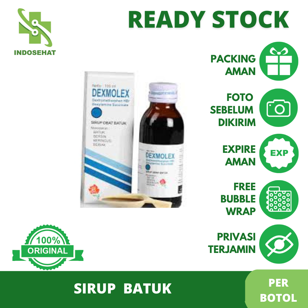 DEXMOLEX SIRUP 100ML