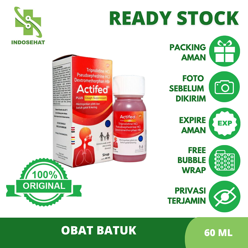 ACTIFED MERAH 60 ML