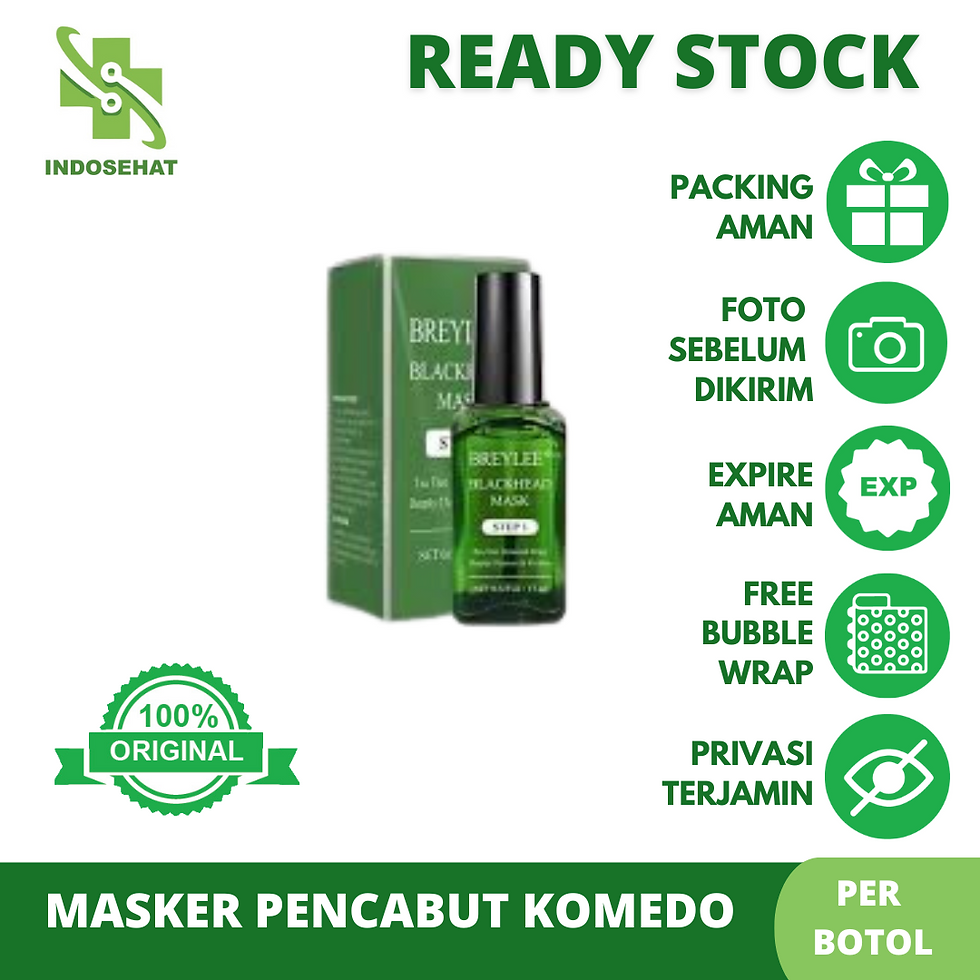 Breylee Blackhead Mask (Step 1) | Masker Pencabut Komedo