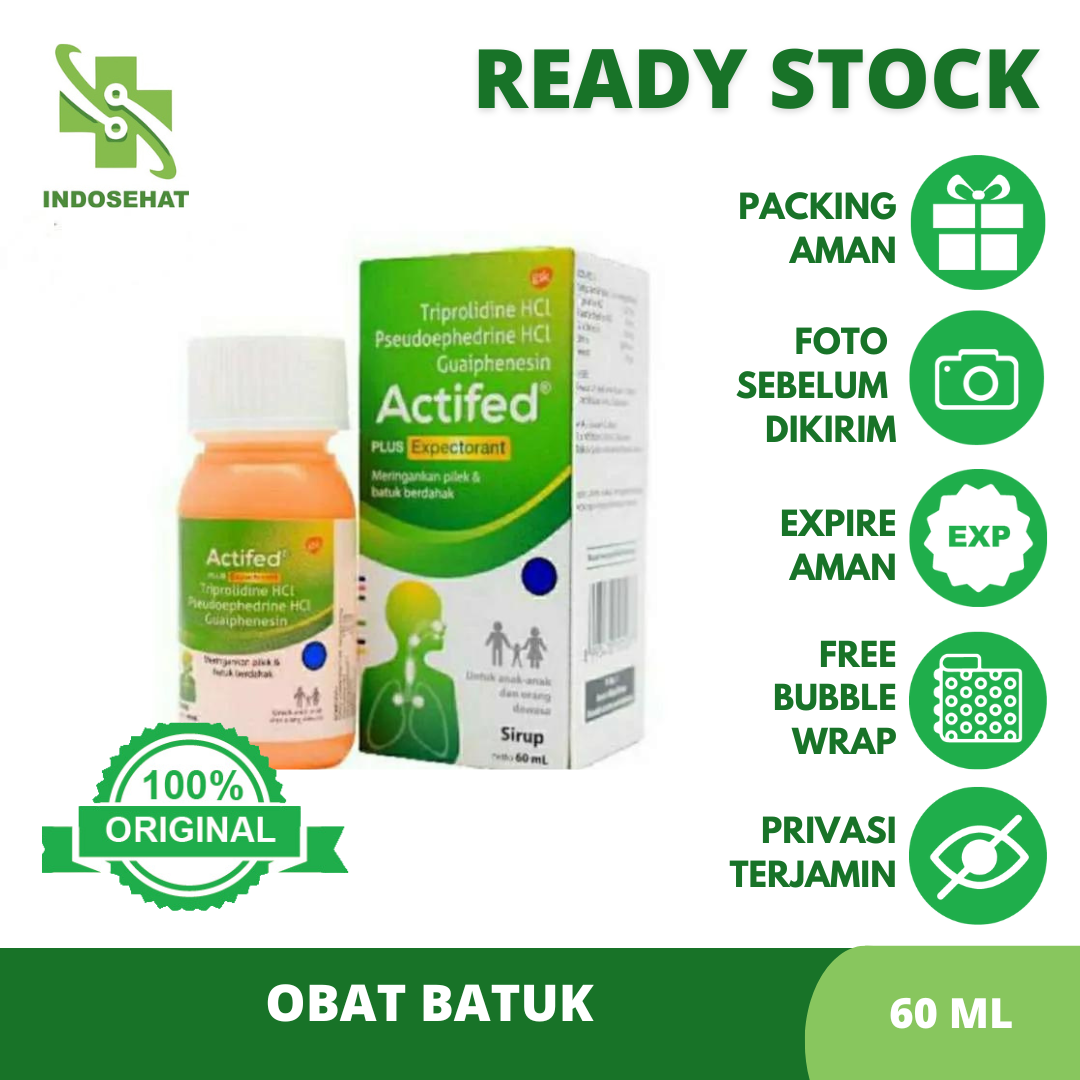 ACTIFED HIJAU 60 ML