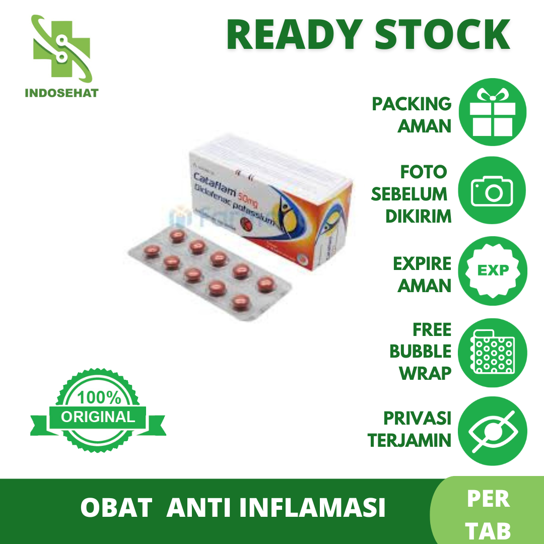 CATAFLAM 50 MG BOX 5 STR @ 10 TAB