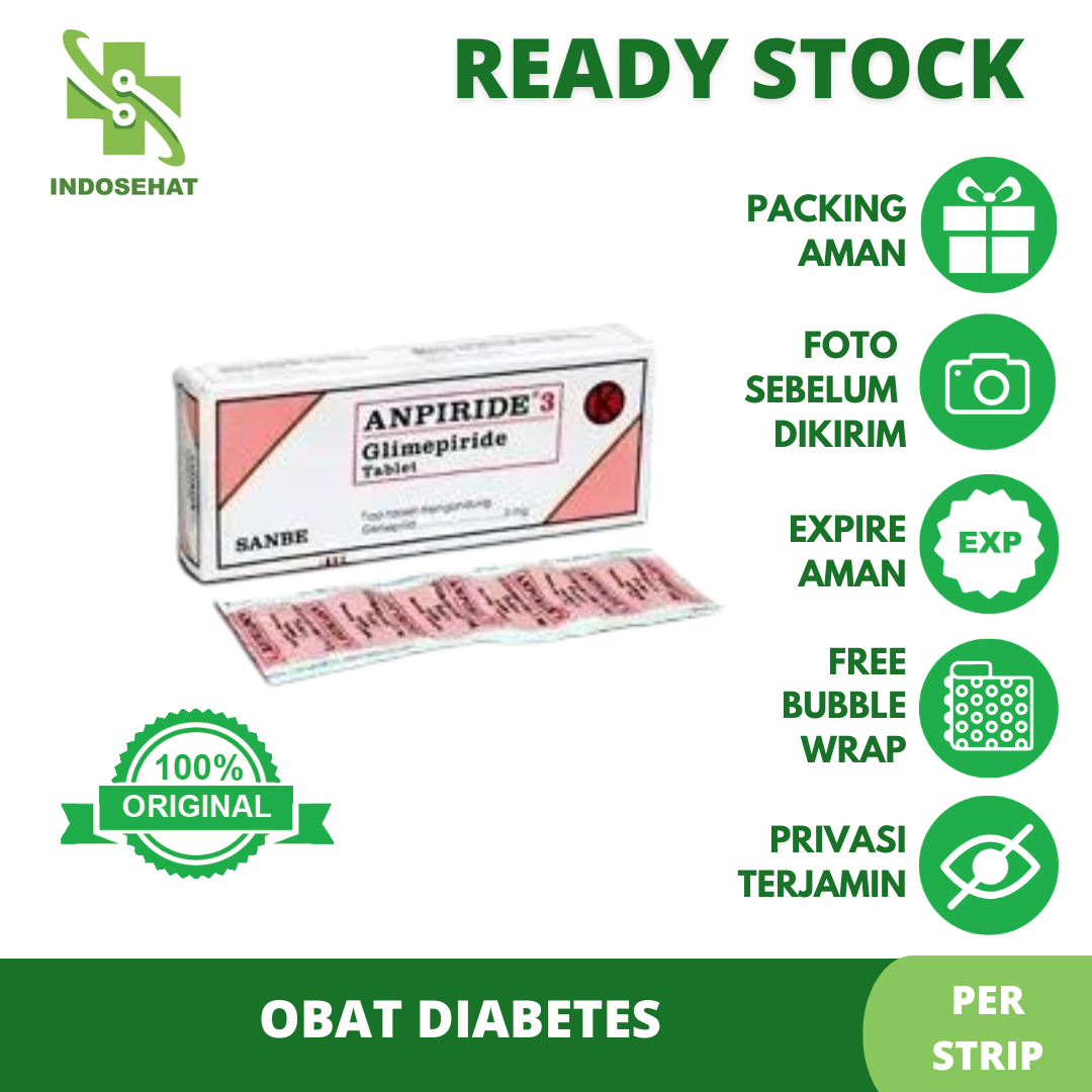 ANPIRIDE 3MG @ 10 TAB