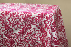rect flock fuchsia 90x132 $10.00