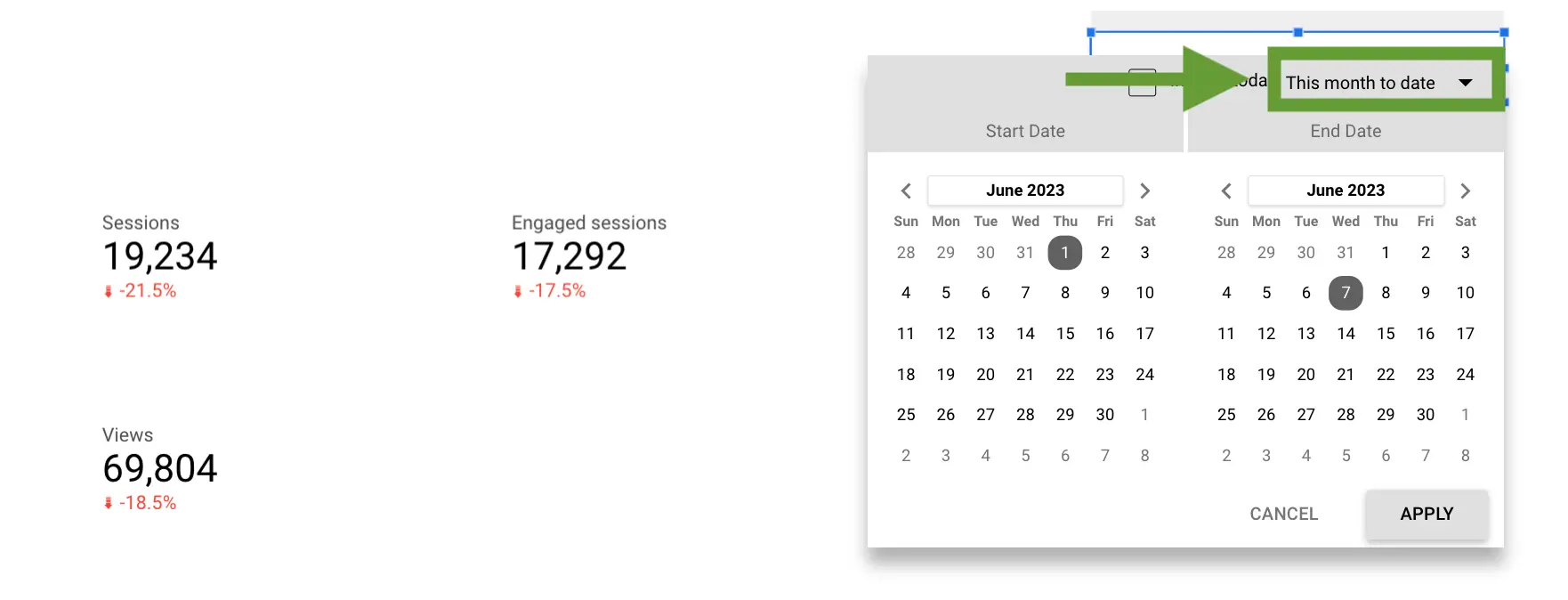 how-to-add-date-range-comparison-indicators-in-looker-studio-xyz-lab