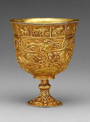 Tibetan Empire- Gold Cup 7th Century