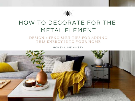 How to Decorate for the Metal Element in Feng Shui