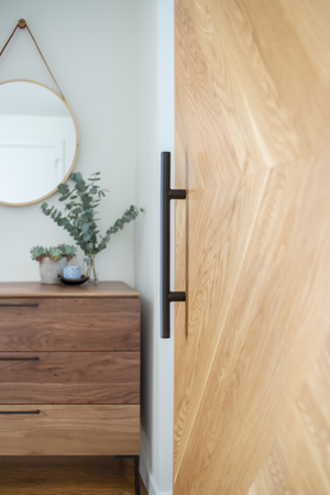 White Oak Sliding Barn Door