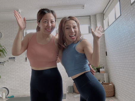 香港から来てくれました