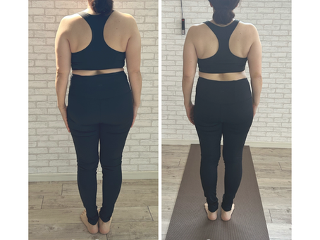 美姿勢ヨガプログラム受講生様の変化