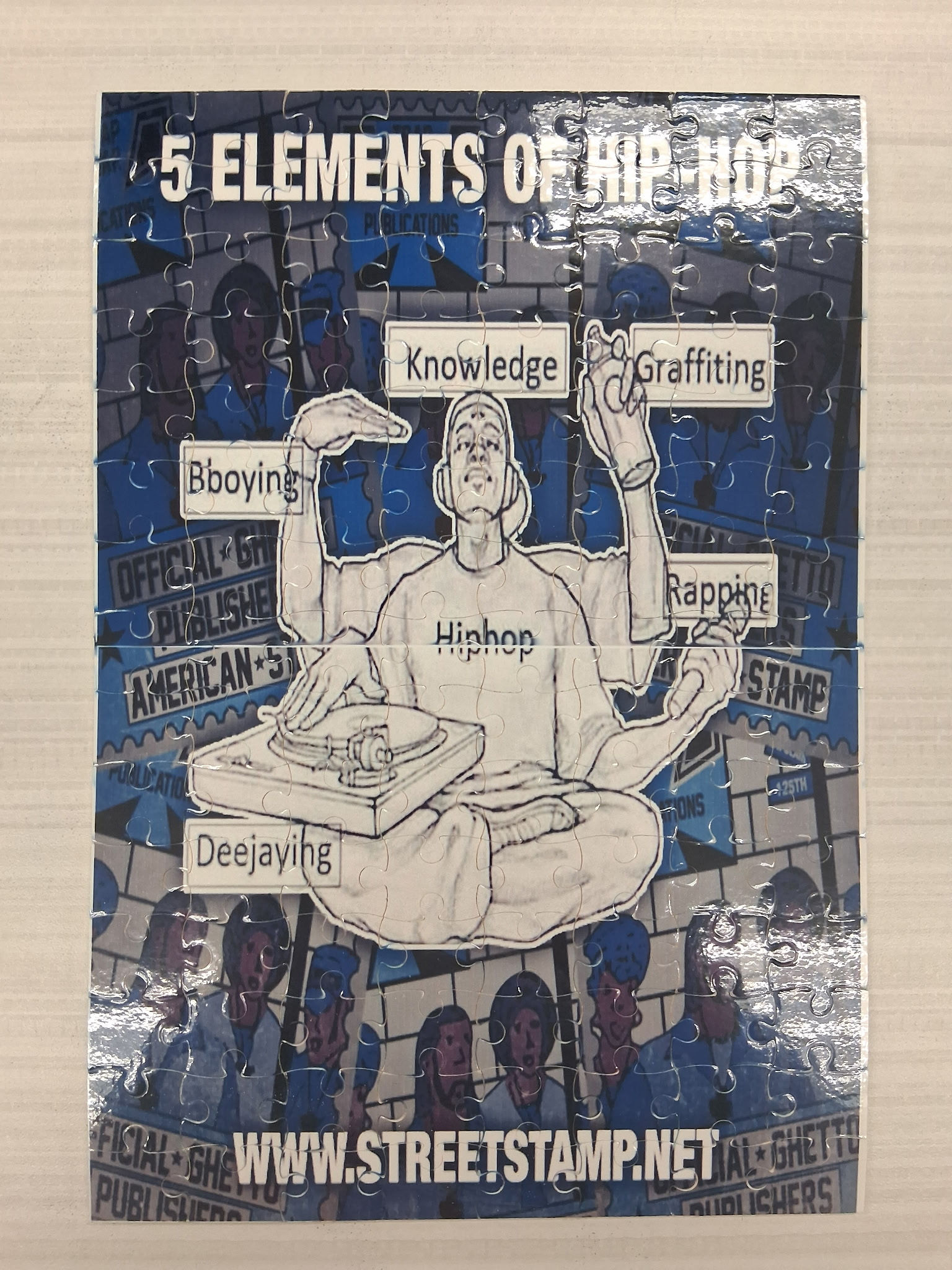 5 Elements of Hip-Hop Puzzle