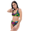 Thumbnail: Walking on the moon high-waisted bikini