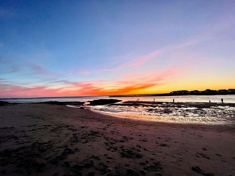 Sunset at Ferry Beach Maine