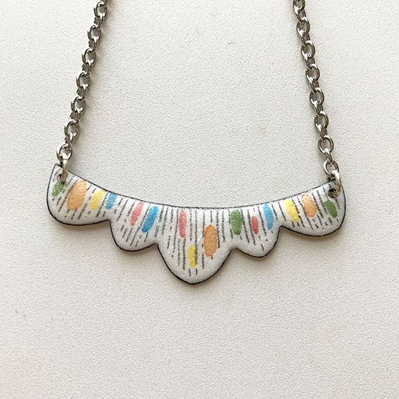 Ruffle Necklace