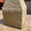 Thumbnail: STADDLE STONE - POST STONE, FOR OAK FRAME  15” high  6.5” diameter  