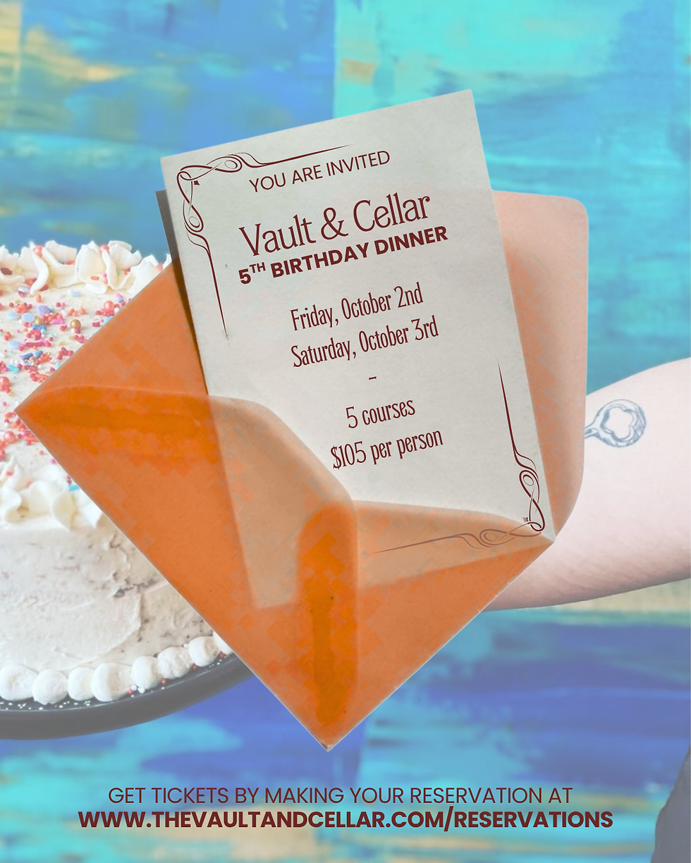 Vault & Cellar Birthday