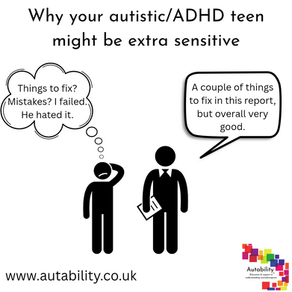 Why your autistic/ADHD teen might be extra sensitive